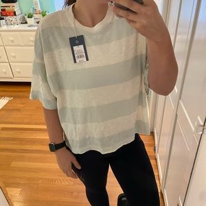 Oversized Cropped T-shirt